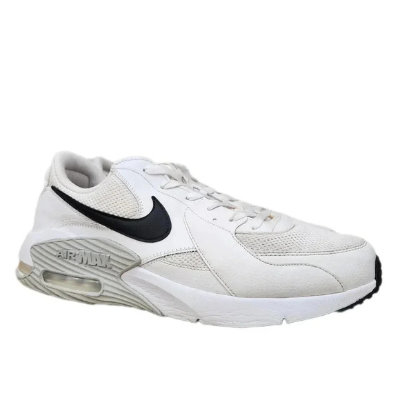 Nike Air Max Excee Athletic Running Shoes, White/Black, US Men's 14 - Picture 2 of 10